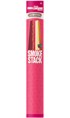 Ham & Sharp Cheddar Smoke Stacks